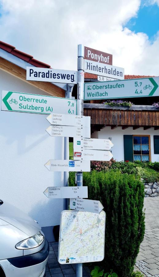 Landhaus Eibelesee Oberstaufen Exterior foto